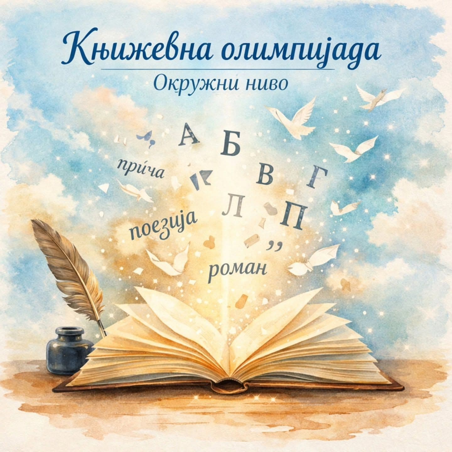 КЊИЖЕВНА ОЛИМПИЈАДА – окружно такмичење