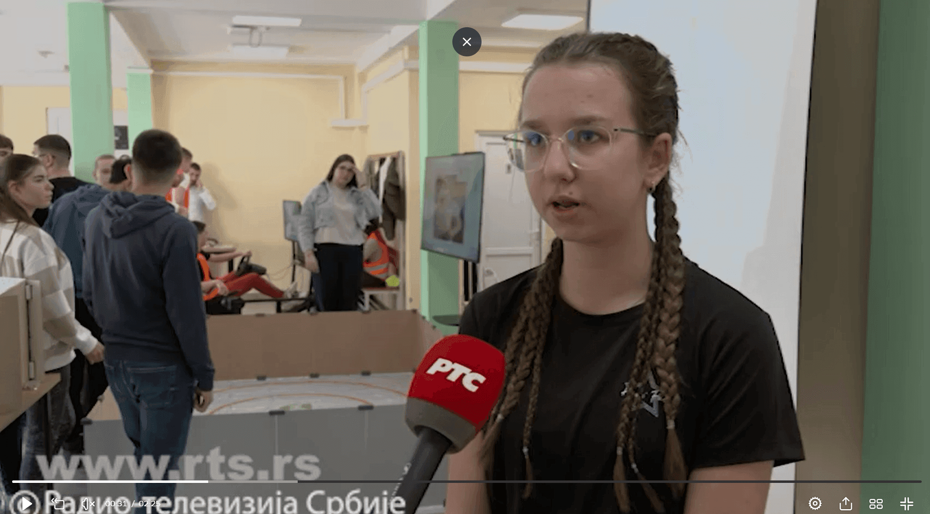 Камере РТС-а у нашој школи!