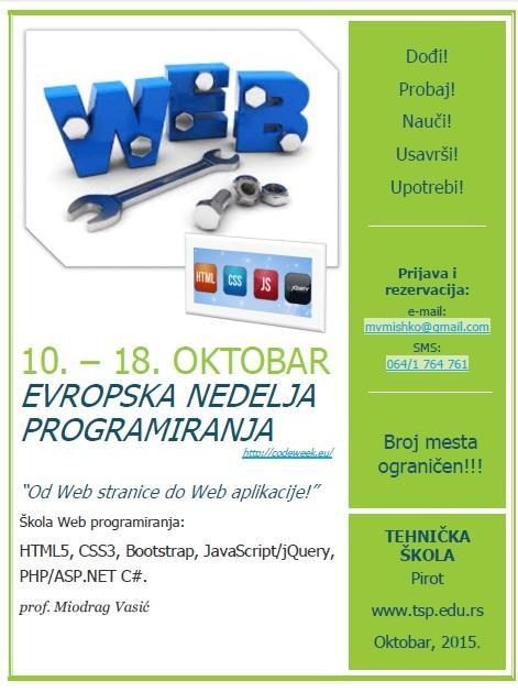 Seminar Web programiranja