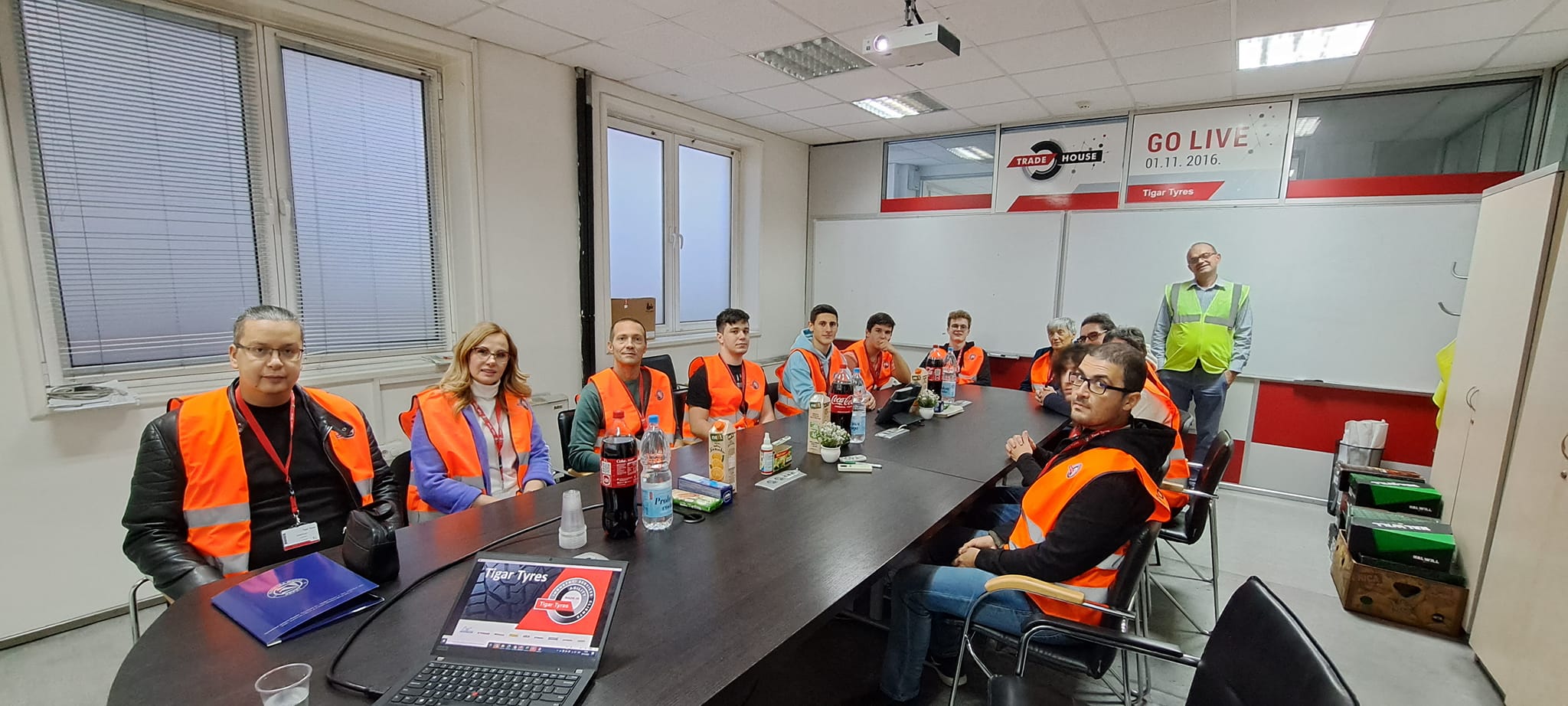 Посета компанији Tigar Tyres и почетак обуке